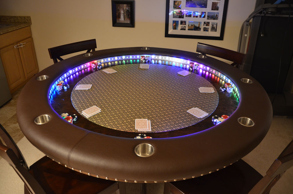 Homemade Poker Tables 74
